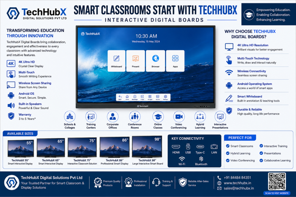 TechHubX Blog – Latest Digital Boards, PTZ Cameras, Studio Equipment and IT Solutions