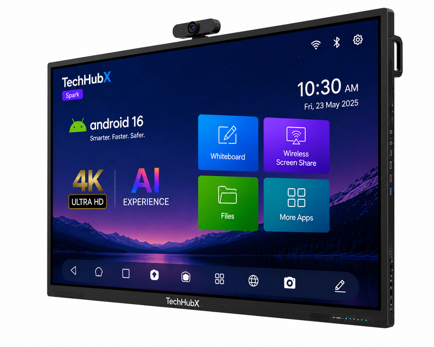 TechHubX Logo - AI Interactive Flat Panels and Smart Classroom Solutions
